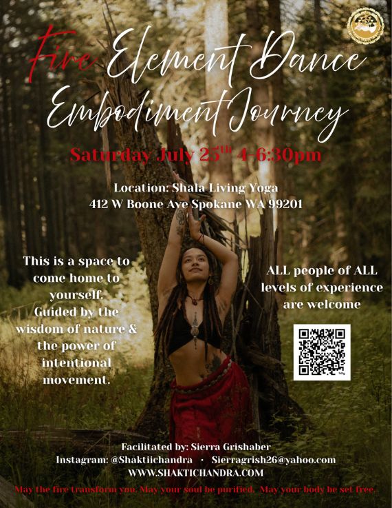 fire element dance embodiment journey